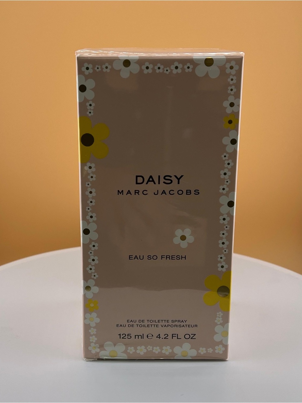 Marc Jacobs Daisy Eau So Fresh 4.2oz EDT Pink with Yellow Daisy Accents